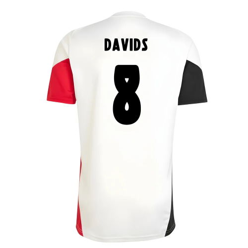 2025-2026 Ajax Training Shirt (White) (Davids 8)