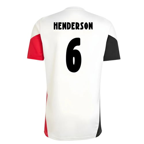 2025-2026 Ajax Training Shirt (White) (Henderson 6)