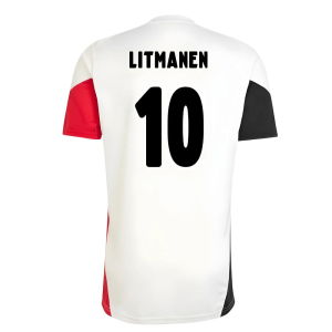 2025-2026 Ajax Training Shirt (White) (Litmanen 10)