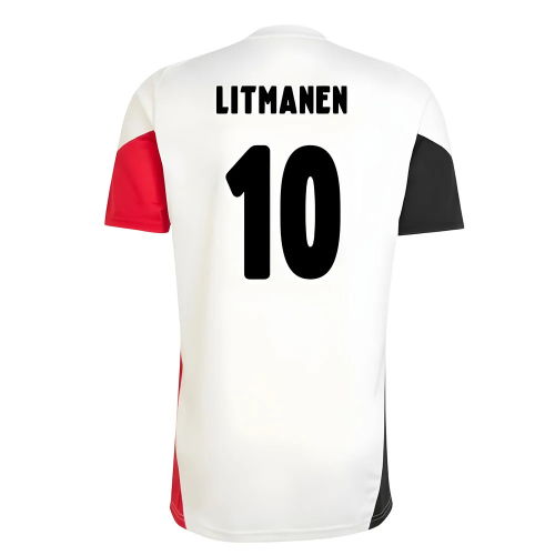 2025-2026 Ajax Training Shirt (White) (Litmanen 10)