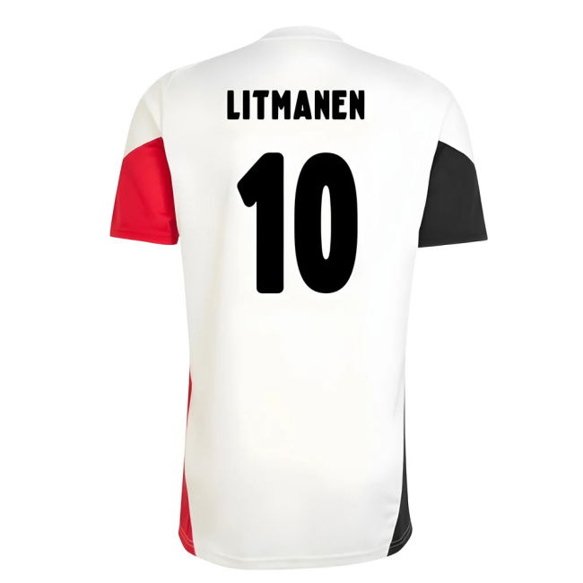2025-2026 Ajax Training Shirt (White) (Litmanen 10)