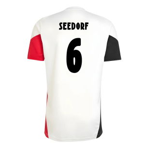 2025-2026 Ajax Training Shirt (White) (Seedorf 6)