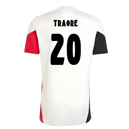 2025-2026 Ajax Training Shirt (White) (Traore 20)