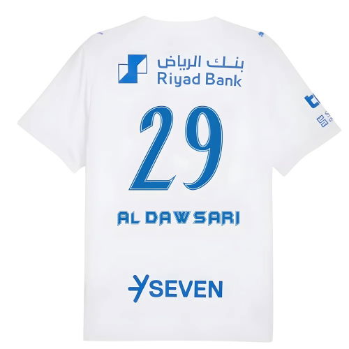 2025-2026 Al Hilal Away Shirt (Al Dawsari 29)