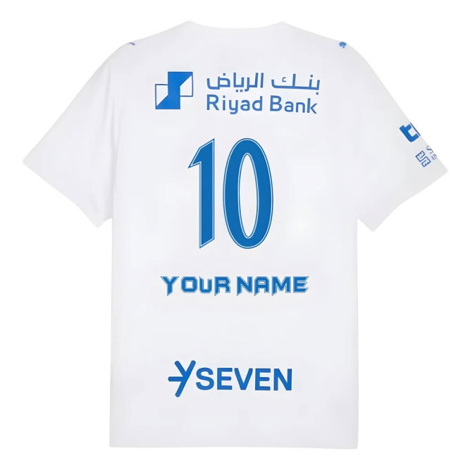 2025-2026 Al Hilal Away Shirt (Your Name)