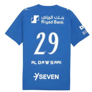 2025-2026 Al Hilal Home Shirt (Al Dawsari 29)