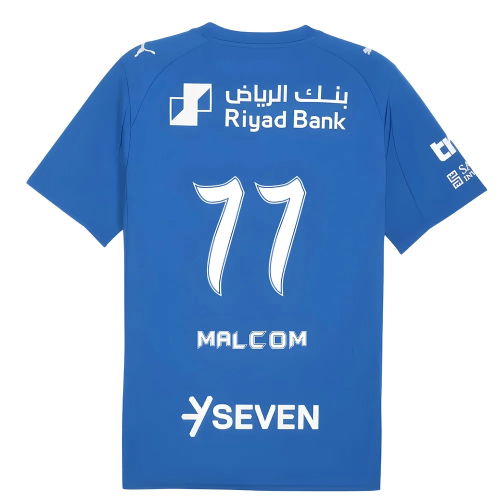 2025-2026 Al Hilal Home Shirt (Malcom 77)