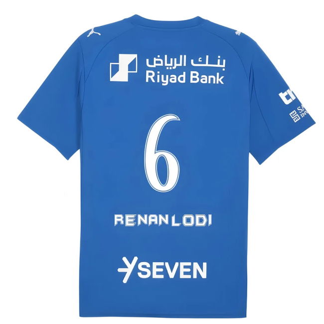 2025-2026 Al Hilal Home Shirt (Renan Lodi 6)