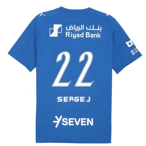 2025-2026 Al Hilal Home Shirt (Sergej 22)