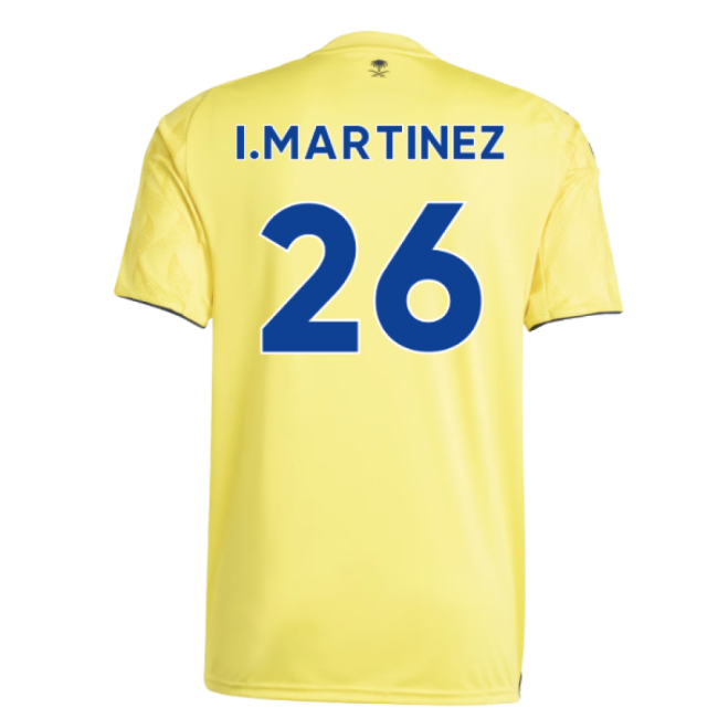 2025-2026 Al Nassr Home Shirt (I.Martinez 26)