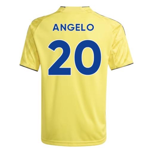 2025-2026 Al Nassr Home Shirt (Kids) (Angelo 20)