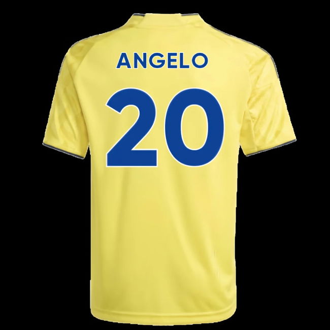 2025-2026 Al Nassr Home Shirt (Kids) (Angelo 20)