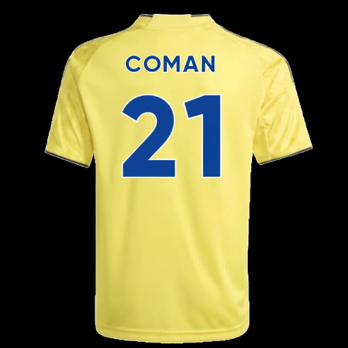 2025-2026 Al Nassr Home Shirt (Kids) (Coman 21)