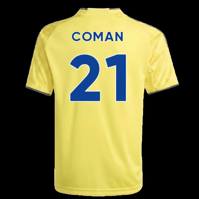 2025-2026 Al Nassr Home Shirt (Kids) (Coman 21)