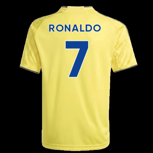 2025-2026 Al Nassr Home Shirt (Kids) (Ronaldo 7)