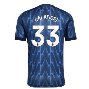 2025-2026 Arsenal Authentic Away Shirt (Calafiori 33)