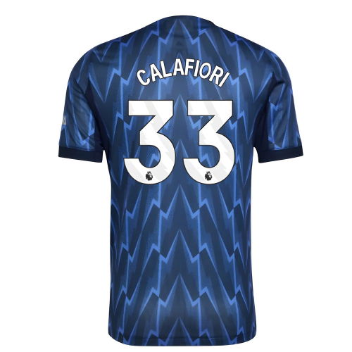 2025-2026 Arsenal Authentic Away Shirt (Calafiori 33)