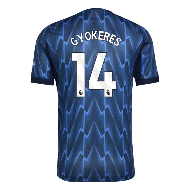 2025-2026 Arsenal Authentic Away Shirt (Gyokeres 14)