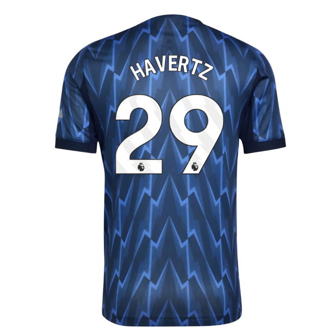 2025-2026 Arsenal Authentic Away Shirt (Havertz 29)
