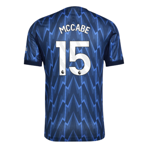 2025-2026 Arsenal Authentic Away Shirt (McCabe 15)
