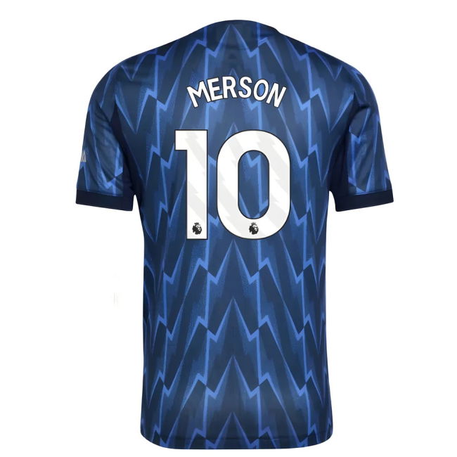 2025-2026 Arsenal Authentic Away Shirt (Merson 10)