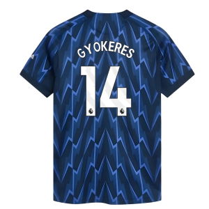 2025-2026 Arsenal Authentic Away Shirt (Womens) (Gyokeres 14)