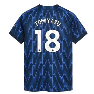 2025-2026 Arsenal Authentic Away Shirt (Womens) (Tomiyasu 18)