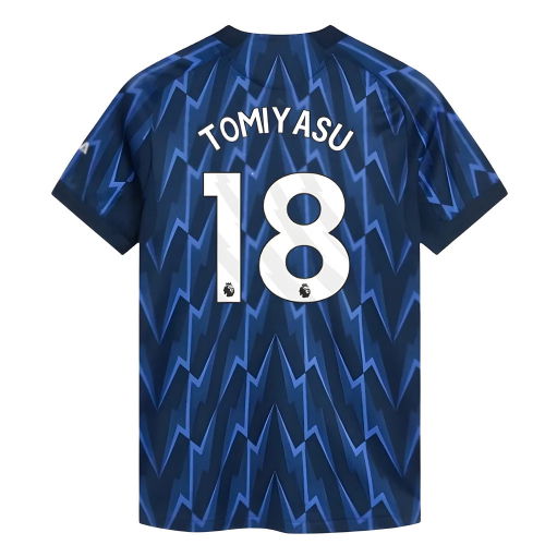 2025-2026 Arsenal Authentic Away Shirt (Womens) (Tomiyasu 18)