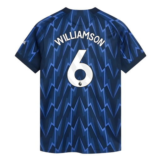 2025-2026 Arsenal Authentic Away Shirt (Womens) (Williamson 6)