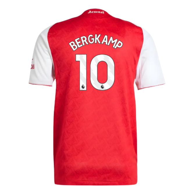 2025-2026 Arsenal Authentic Home Shirt (Bergkamp 10)