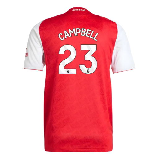 2025-2026 Arsenal Authentic Home Shirt (Campbell 23)