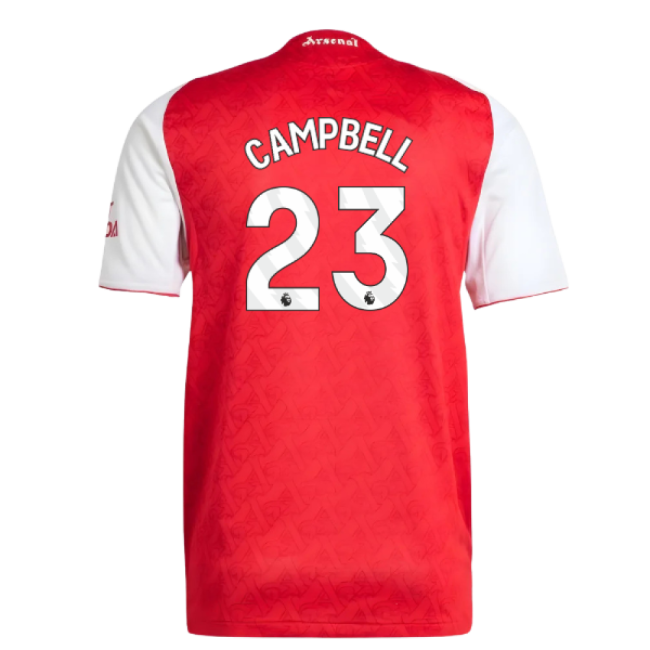 2025-2026 Arsenal Authentic Home Shirt (Campbell 23)