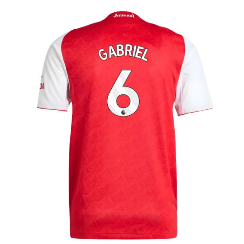 2025-2026 Arsenal Authentic Home Shirt (Gabriel 6)
