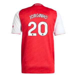 2025-2026 Arsenal Authentic Home Shirt (Jorginho 20)