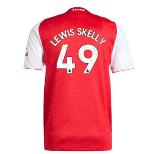 2025-2026 Arsenal Authentic Home Shirt (Lewis Skelly 49)