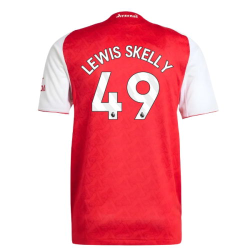 2025-2026 Arsenal Authentic Home Shirt (Lewis Skelly 49)