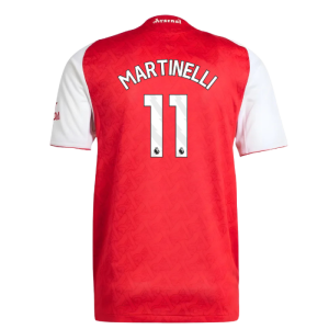 2025-2026 Arsenal Authentic Home Shirt (Martinelli 11)