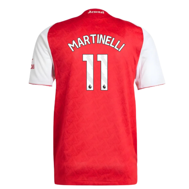 2025-2026 Arsenal Authentic Home Shirt (Martinelli 11)