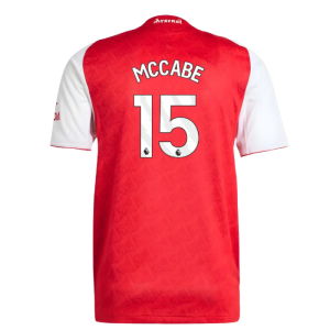 2025-2026 Arsenal Authentic Home Shirt (McCabe 15)