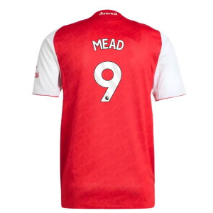 2025-2026 Arsenal Authentic Home Shirt (Mead 9)