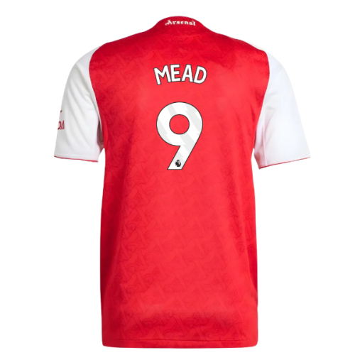 2025-2026 Arsenal Authentic Home Shirt (Mead 9)