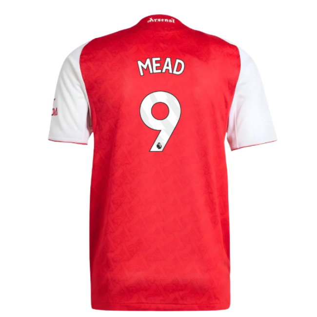 2025-2026 Arsenal Authentic Home Shirt (Mead 9)