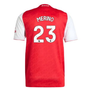 2025-2026 Arsenal Authentic Home Shirt (Merino 23)