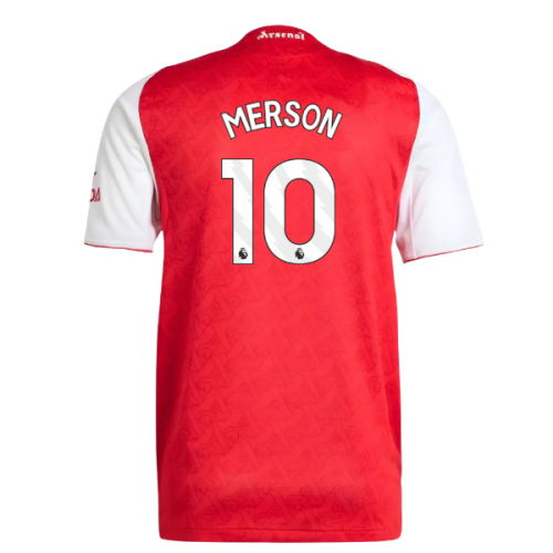 2025-2026 Arsenal Authentic Home Shirt (Merson 10)