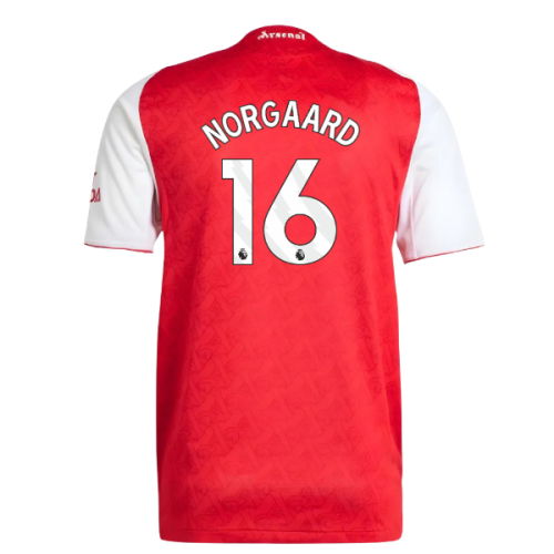 2025-2026 Arsenal Authentic Home Shirt (Norgaard 16)