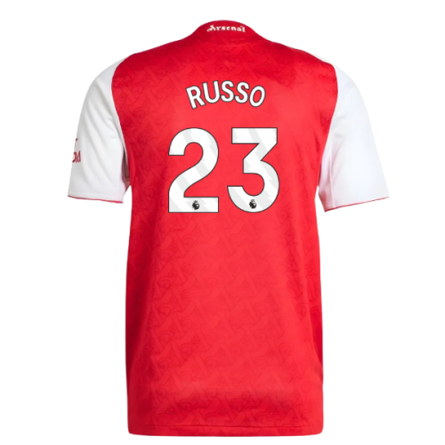 2025-2026 Arsenal Authentic Home Shirt (Russo 23)