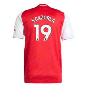 2025-2026 Arsenal Authentic Home Shirt (S.Cazorla 19)