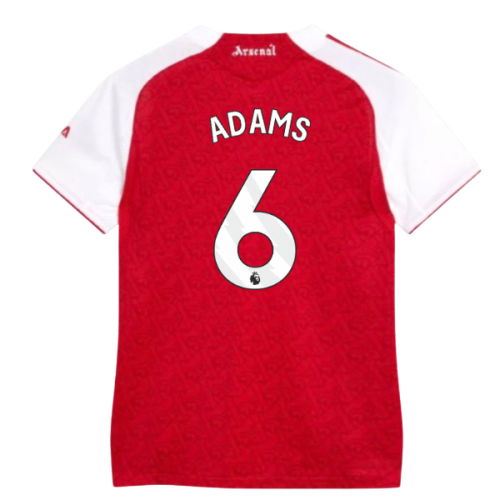 2025-2026 Arsenal Authentic Home Shirt (Womens) (Adams 6)