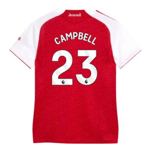 2025-2026 Arsenal Authentic Home Shirt (Womens) (Campbell 23)