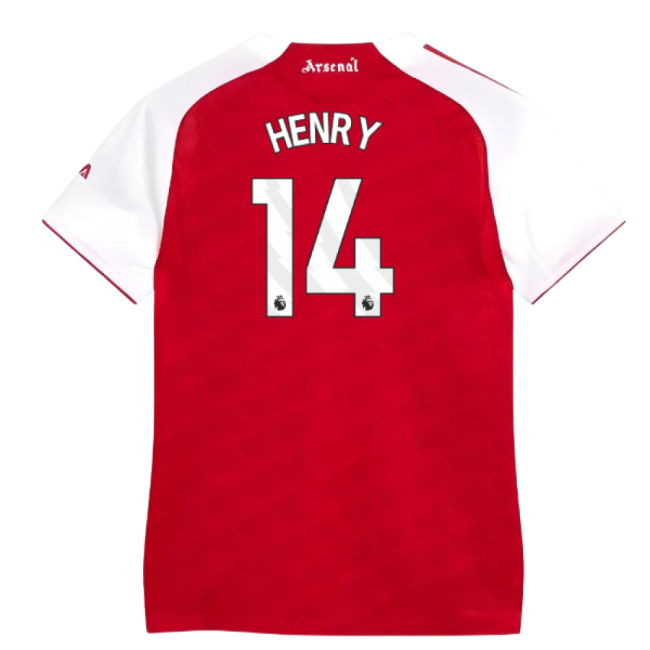 2025-2026 Arsenal Authentic Home Shirt (Womens) (Henry 14)